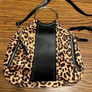 INC Animal Print Purse, Non-Smoking Home, Gently Worn